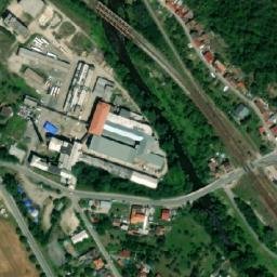 Satellite imagery of [Předklášteří] chimney, CZ