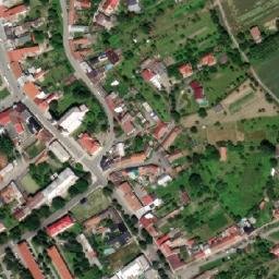 Satellite imagery of [Kojetín] church t. - N., CZ