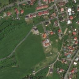 Satellite imagery of [Hošťálková] church t., CZ