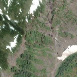 Satellite imagery of Mount Blanshard, CA