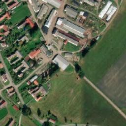 Satellite imagery of [Těmice u Kamenice nad Lipou] church t., CZ