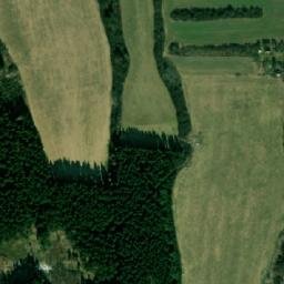 Satellite imagery of Bílá hora, CZ