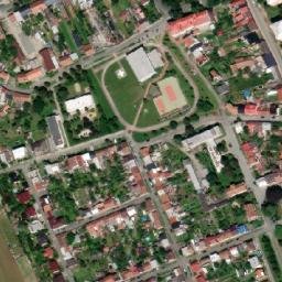 Satellite imagery of [Kojetín] church t. - N., CZ