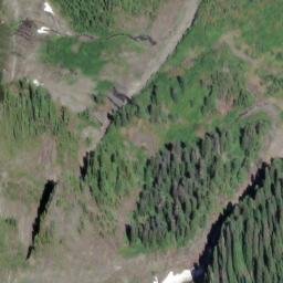 Satellite imagery of Mount Blanshard, CA