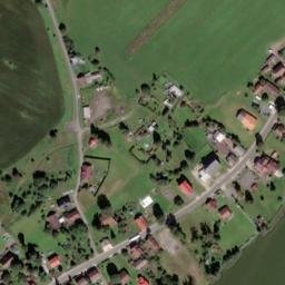 Satellite imagery of [Všeruby u Kdyně] church t., CZ