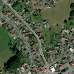 Satellite imagery of [Pocinovice] church t., CZ