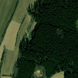 Satellite imagery of Bílá hora, CZ