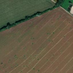Satellite imagery of [Rymice] church t., CZ