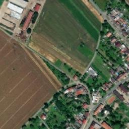 Satellite imagery of [Rymice] church t., CZ