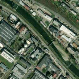 Satellite imagery of [Vsetín] heat plant chimney, CZ