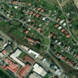 Satellite imagery of [Vsetín] heat plant chimney, CZ