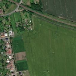 Satellite imagery of [Měrovice nad Hanou] church t., CZ