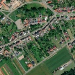 Satellite imagery of [Rymice] church t., CZ