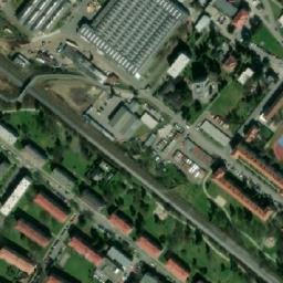 Satellite imagery of [Vsetín] heat plant chimney, CZ