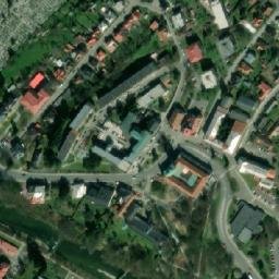 Satellite imagery of [Vsetín] castle t., CZ