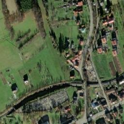 Satellite imagery of [Nový Hrozenkov] church t., CZ
