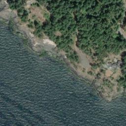 Satellite imagery of Cape Roger Curtis, CA