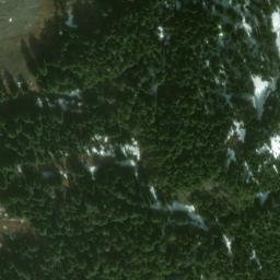 Satellite imagery of Alouette Mountain, CA