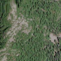 Satellite imagery of Alouette Mountain, CA