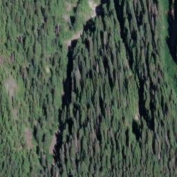 Satellite imagery of Evans Peak, CA