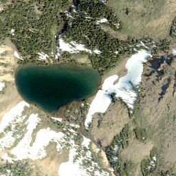 Satellite imagery of Southfork Mountain, CA