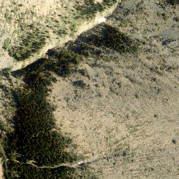 Satellite imagery of Whistler Mountain, CA