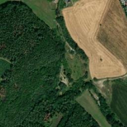 Satellite imagery of Koral [Tišnov] factory chimney, CZ