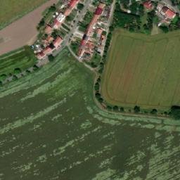 Satellite imagery of [Němčice nad Hanou] belfry, CZ