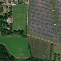 Satellite imagery of [Vrchoslavice] church t., CZ