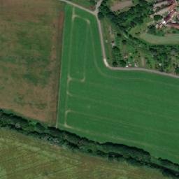Satellite imagery of [Měrovice nad Hanou] church t., CZ