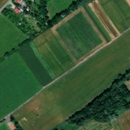 Satellite imagery of [Rymice] church t., CZ