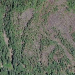 Satellite imagery of Evans Peak, CA
