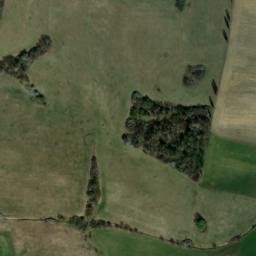 Satellite imagery of Sv. Antonín [Hradešice] chapel t., CZ