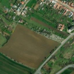 Satellite imagery of [Drysice] church t., CZ