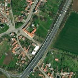 Satellite imagery of [Drysice] church t., CZ