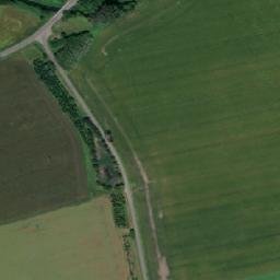 Satellite imagery of [Měrovice nad Hanou] church t., CZ