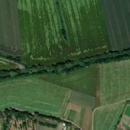 Satellite imagery of [Křenovice u Kojetína] church t., CZ