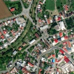 Satellite imagery of [Holešov] church t., CZ