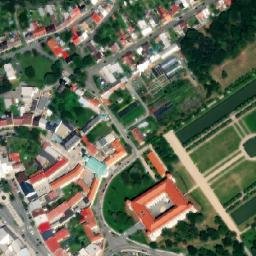 Satellite imagery of [Holešov] church t., CZ