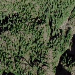 Satellite imagery of Mount Quimper, CA