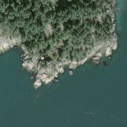 Satellite imagery of Point Atkinson, CA