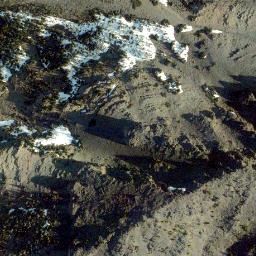Satellite imagery of Southfork Mountain, CA