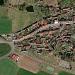 Satellite imagery of [Nalžovské Hory] church t., CZ