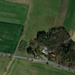 Satellite imagery of Sv. Antonín [Hradešice] chapel t., CZ