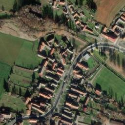 Satellite imagery of [Malý Bor] church t., CZ