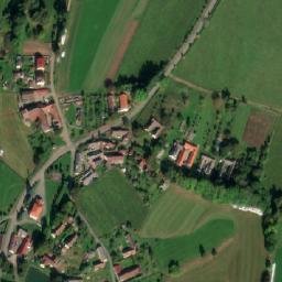 Satellite imagery of [Hojovice] church sanctus t., CZ