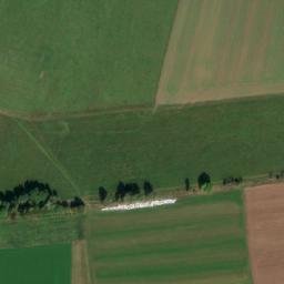 Satellite imagery of [Hojovice] church sanctus t., CZ
