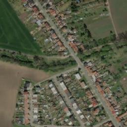 Satellite imagery of [Nezamyslice] church t., CZ