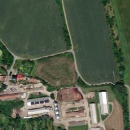 Satellite imagery of [Mořice] church sanctus t., CZ