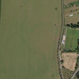 Satellite imagery of [Vrchoslavice] church t., CZ